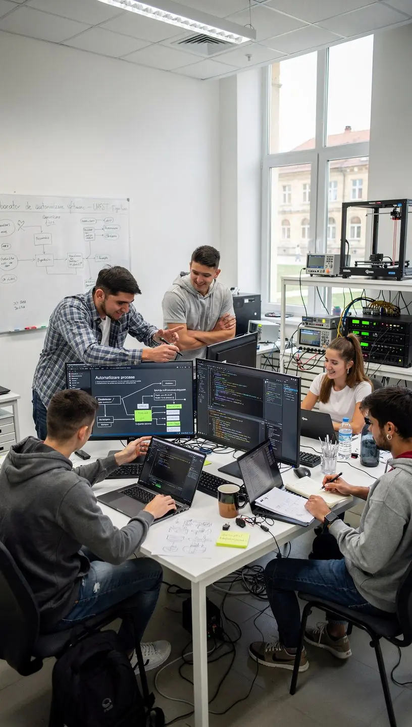 Modern office environment